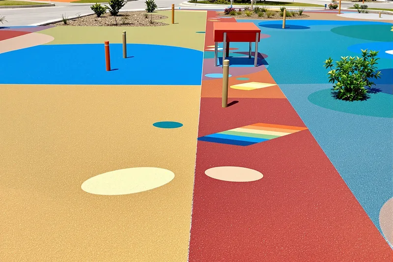 Synthetic Playground Tiles
